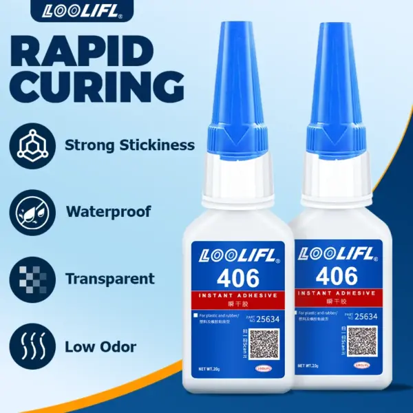 LOOLIFL 20ml 406 Super Strong Instant Glue - Image 2