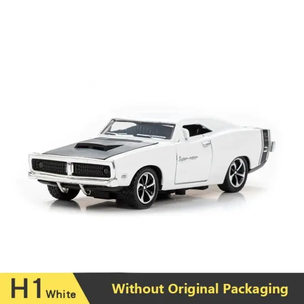 1:32 Alloy Diecast Mustang GT Miniature Car Model - Image 20