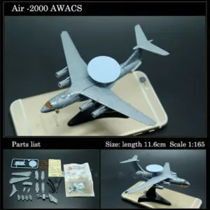 1:165 Scale KJ-2000 Air Warning Aircraft Model 19 S18b978d90bb142e1a15a728a8d9bdc74a