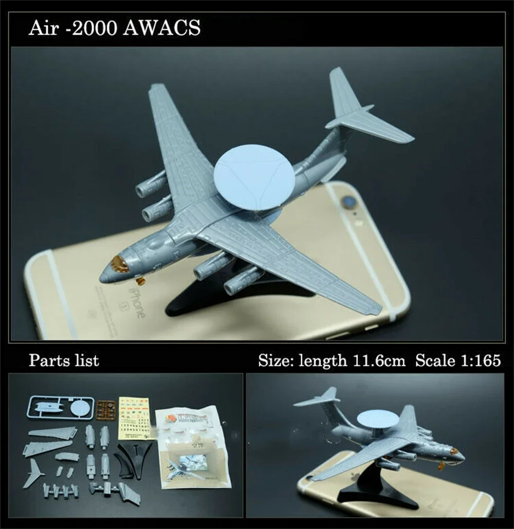1:165 Scale KJ-2000 Air Warning Aircraft Model 2 1:165 Scale KJ-2000 Air Warning Aircraft Model - Image 2