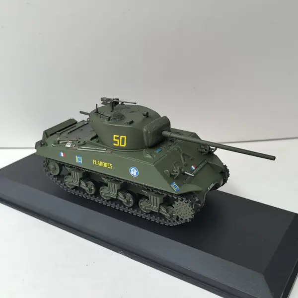 1/43 Scale M4 Sherman Tank Collectible Model - Image 3