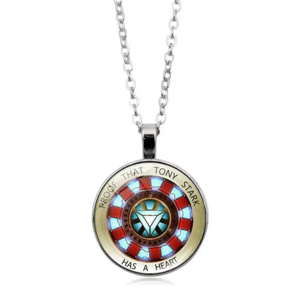 Marvel Ironman Arc-Reactor Necklace Pendant for Collectors - Image 4