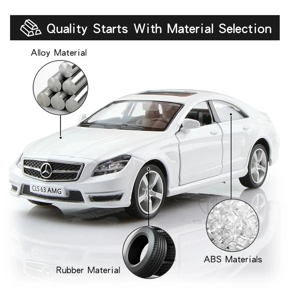 1/36 Scale Mercedes Benz CLS Diecast Model Car 5 1/36 Scale Mercedes Benz CLS Diecast Model Car - Image 5