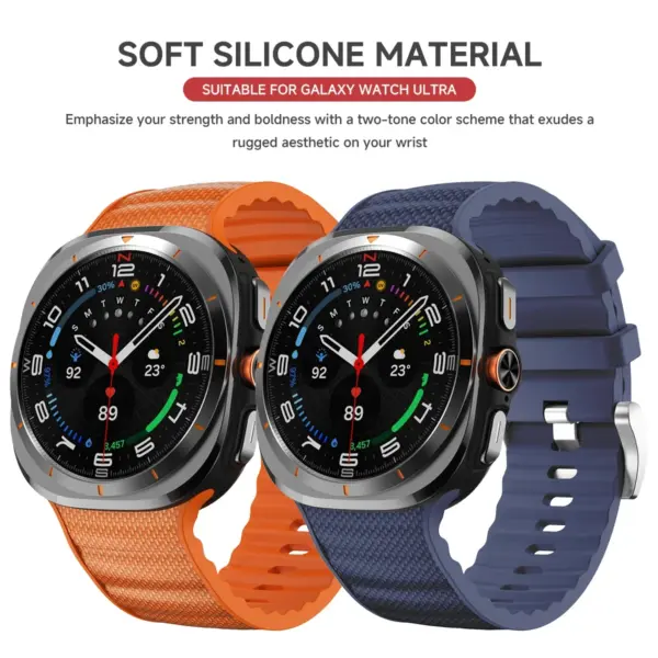 Silicone Wristband for Galaxy Watch Ultra 47mm - Image 2