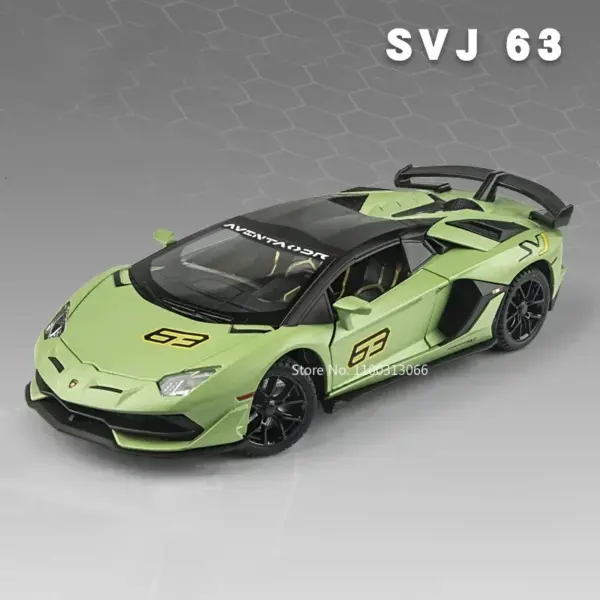1:24 Revuelto Alloy Car Model with Sound - Image 9