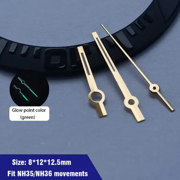 Green Luminescent Hands for NH35 NH36 Sports Watch - Image 12