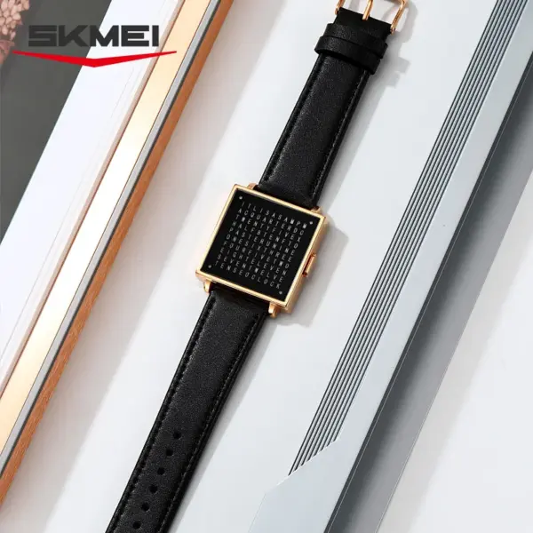SKMEI 2388 Digital Leather Men's Watch - Image 5