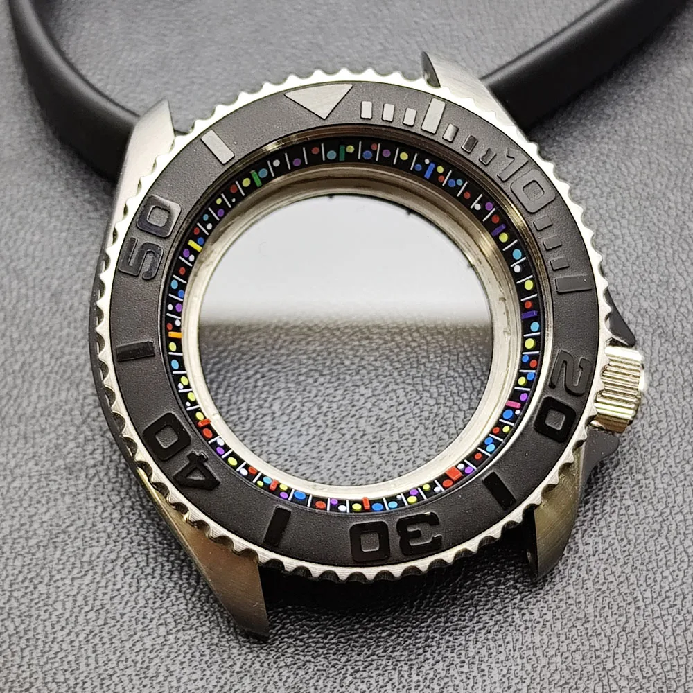 42mm Black Matte Watch Case for NH35 Movement 25 42mm Black Matte Watch Case for NH35 Movement - Image 25