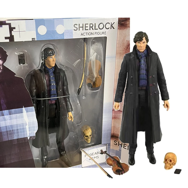 Holmes 221B Sherlock Action Figure Toy Collection 2 Holmes 221B Sherlock Action Figure Toy Collection - Image 2