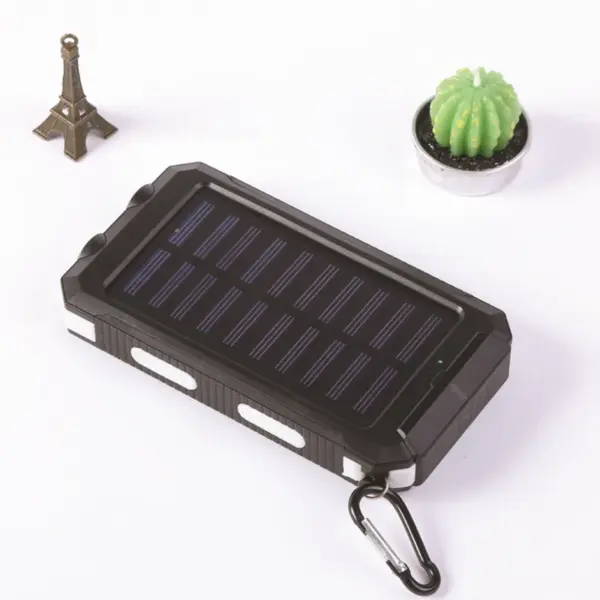 20000mAh Waterproof Solar Power Bank with Compass - Image 8