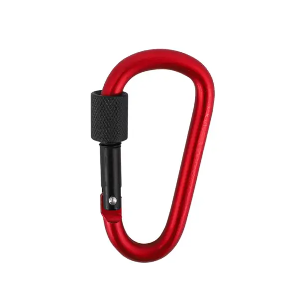 D Shape Carabiner with Locking Clasp - Image 12