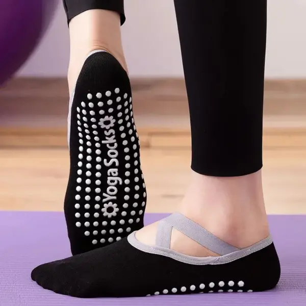 Women’s Non-slip Yoga Socks with Silicone Grip - Image 5
