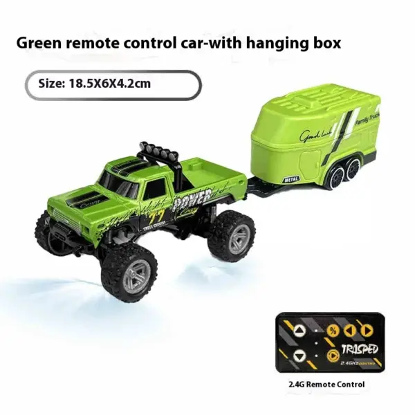 1:64 Off-Road RC Car with Trailer Gift - Image 11
