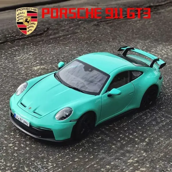 Bburago 1:24 Porsche 911 GT3 Alloy Model - Image 5
