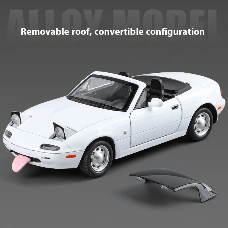 1:24 Mazda MX5 Miniature Diecast Model Car 4 1:24 Mazda MX5 Miniature Diecast Model Car - Image 4
