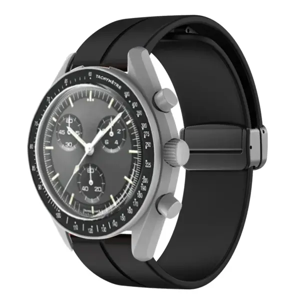 Silicone Strap for Omega MoonSwatch Planet Watch - Image 13