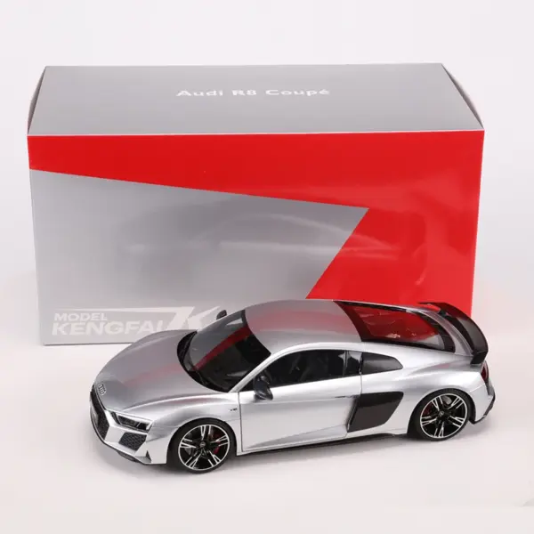 KENGFAI 1:18 R8 Diecast Alloy Sportcar Model - Image 6