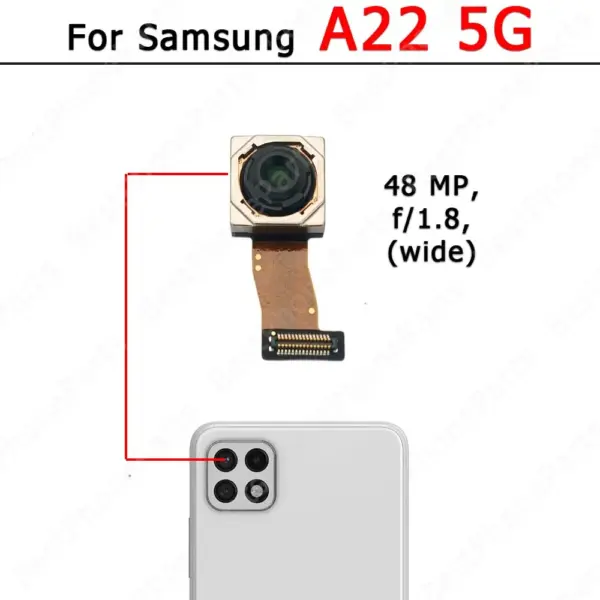 Samsung Galaxy A52 Rear Camera Module Replacement - Image 8