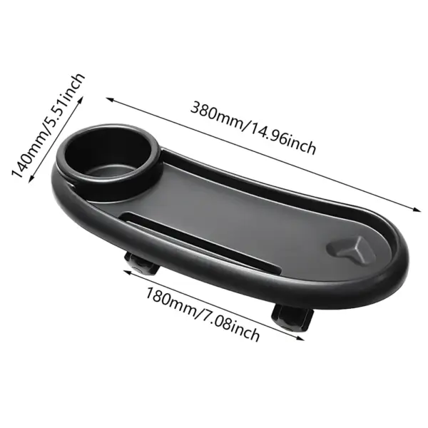 3-in-1 Universal Stroller Tray with Cup Holder - Image 6
