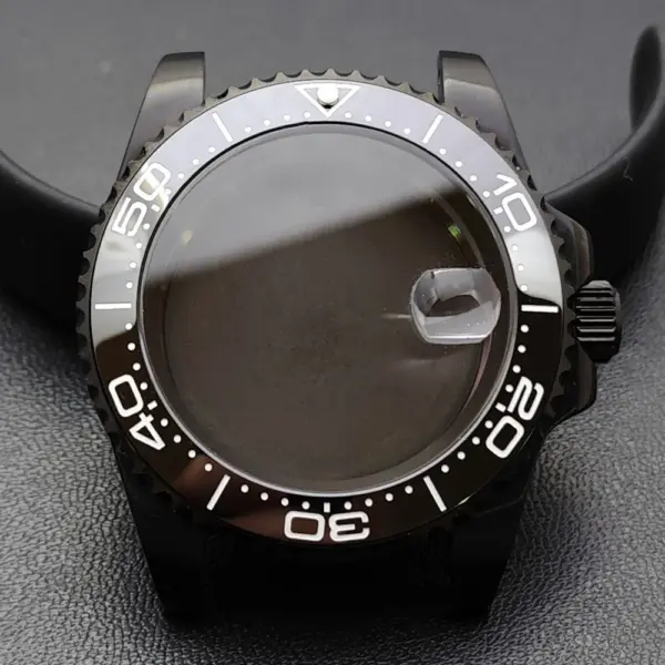 GMT 40.5MM Bidirectional Sapphire Watch Case for NH34 NH35 - Image 16