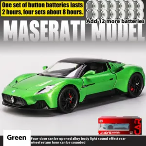 1/22 Maserati MC20 Diecast Model Car with Sound and Light 27 S1a5703086b8e4181a371cecd8cf8fcedO