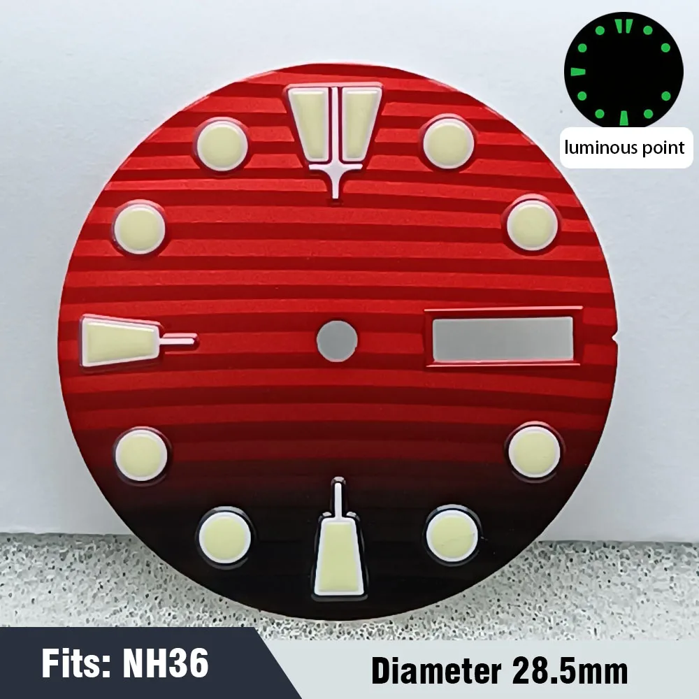 Men's Watch Dial NH35Nh36 Luminous Sterile Model 97 Men's Watch Dial NH35Nh36 Luminous Sterile Model - Image 97