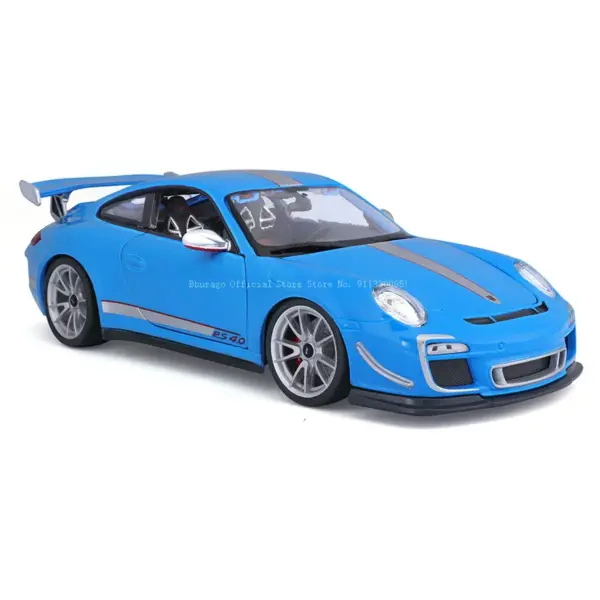 Bburago 1:18 Porsche 911 GT3 RS Die-Cast Model - Image 6