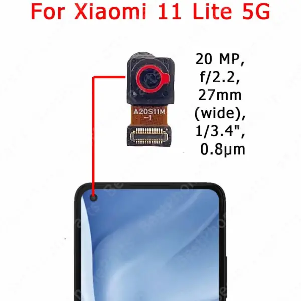 Xiaomi Mi 11 Series Front Camera Replacement Kit - Image 2