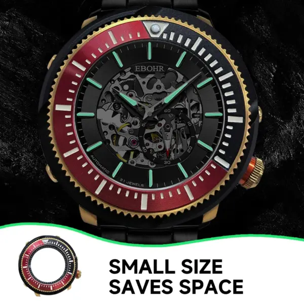 45mm Stainless Steel Watch Case NH35 NH36 Model - Image 4