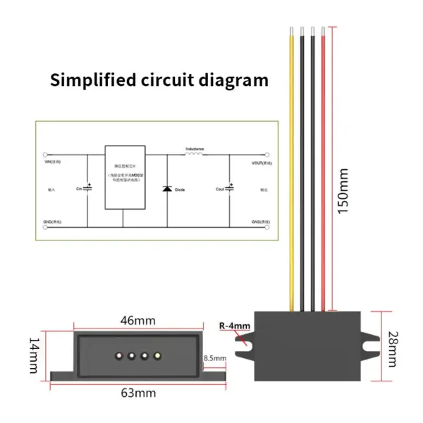 12V to 5V DC Buck Converter Module - Image 5