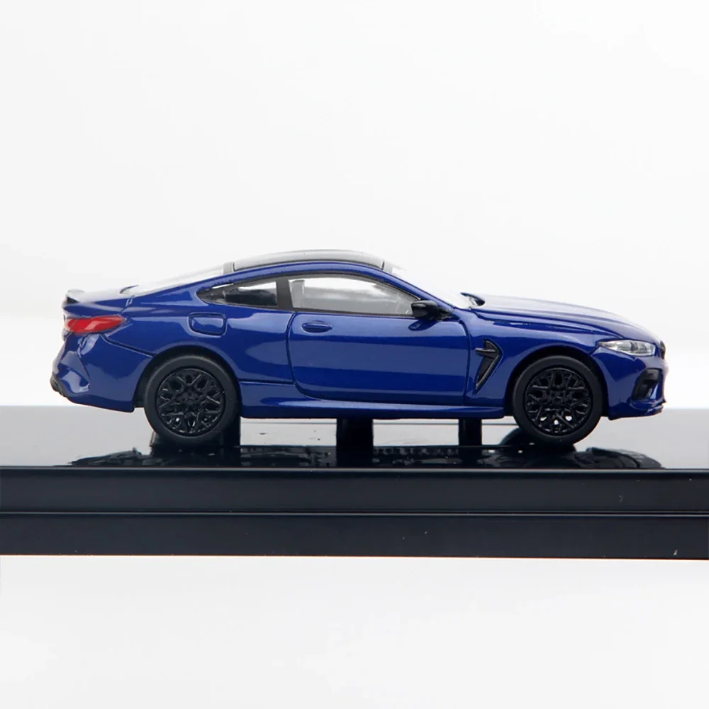 BMW M8 Coupe Die-cast Model 1:64 Scale Blue 5 BMW M8 Coupe Die-cast Model 1:64 Scale Blue - Image 5
