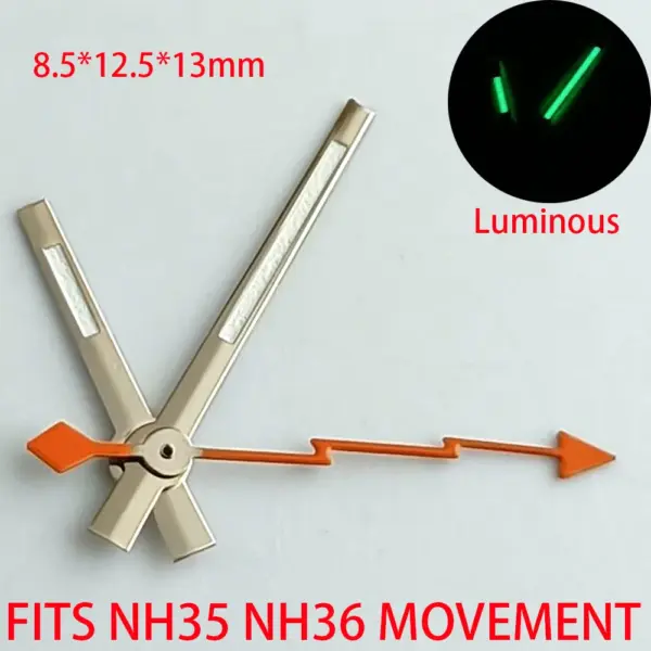 NH36 Watch Hands with Super Luminous Green Tips - Image 17