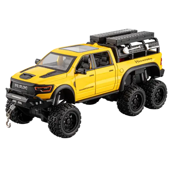 1:24 Dodge Mammoth RAM 1000 TRX 6x6 Diecast Model - Image 14