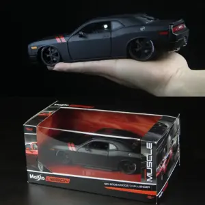 Maisto 1:24 Dodge Challenger SRT Model Car 14 S1b430cfeeb5b46c78804ed9f2f2383b4g 2