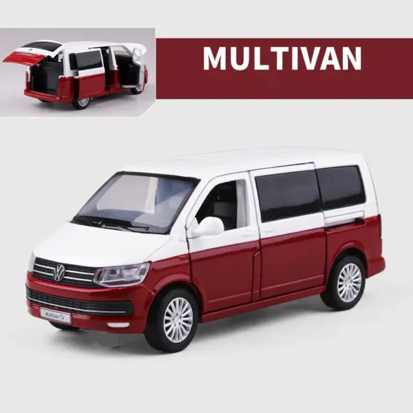 Maisto 1:32 Multivan T6 Alloy Diecast Car - Image 9