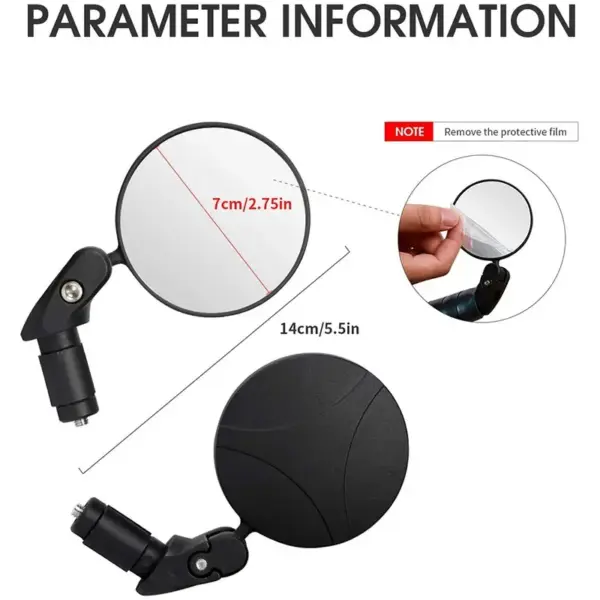 Universal Bicycle Wide-Angle Rearview Mirror - Image 5