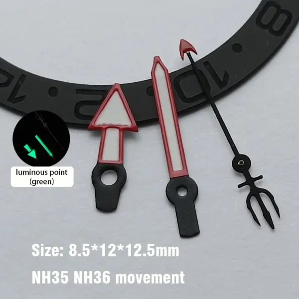 Green Luminous Watch Hands for NH35 NH36 Watches - Image 27