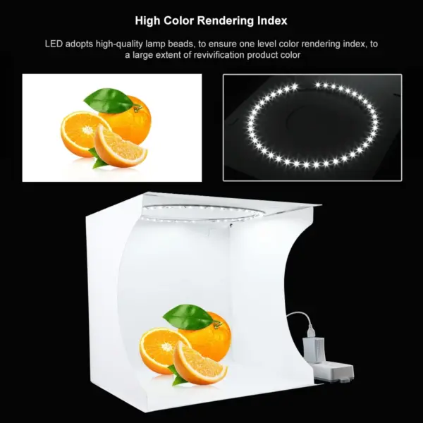 PULUZ 30cm Folding Ring Light Studio Kit - Image 5