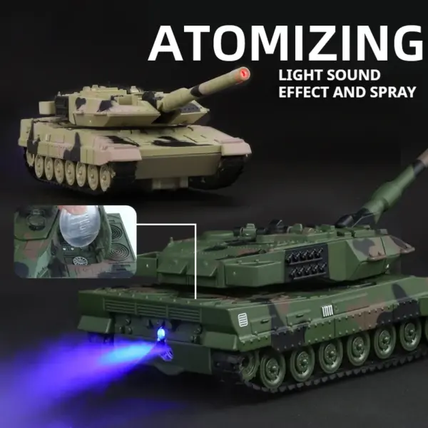 Leopard 2 Main Battle Tank Diecast Model - Image 3