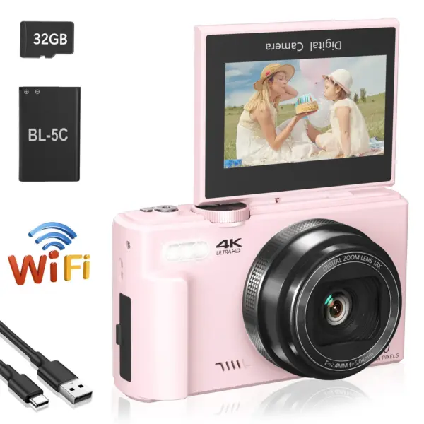 4K Digital Camera for Vlogging and Photography - Image 8