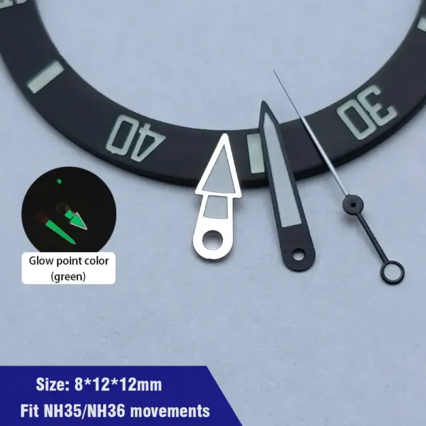 Green Luminous Watch Hands for NH35 NH36 Movement - Image 62
