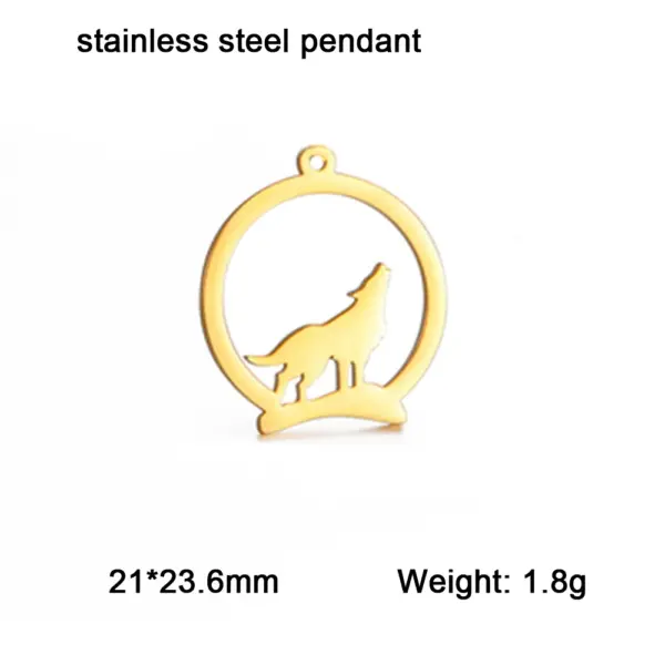 Wolf Charm Pendants for Men and Women Jewelry - Image 17