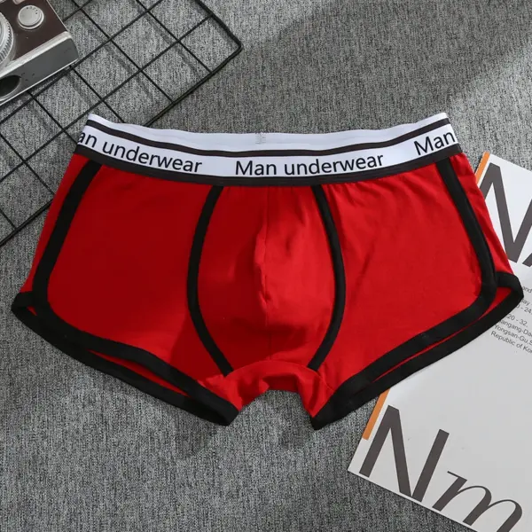 Comfortable Cotton Men's Boxer Shorts Set - Image 9