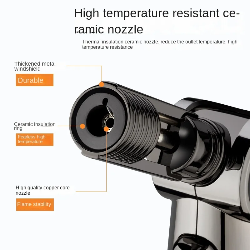 Gas Lighter High Firepower Torch Jet for Kitchen & Welding 4 Gas Lighter High Firepower Torch Jet for Kitchen & Welding - Image 4