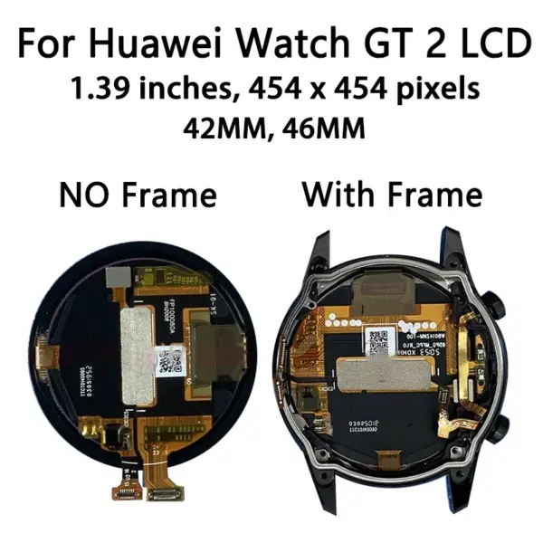 OLED Replacement Screen for Huawei Watch GT2 GT 2 Dan-B19 LTN-B19 - Image 3