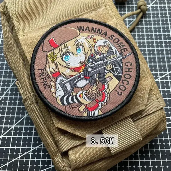Girl Frontline 9A91 Team Morale Patch AGS-30 Badge - Image 4