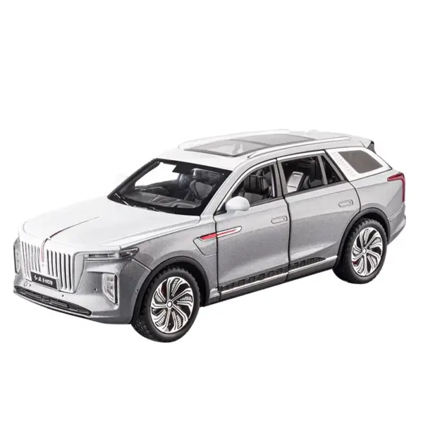 1/24 HONGQI E-HS9 SUV Diecast Model Car - Image 5
