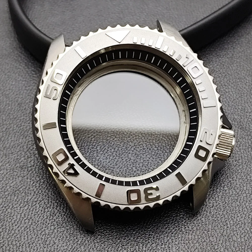 42mm Black Matte Watch Case for NH35 Movement 125 42mm Black Matte Watch Case for NH35 Movement - Image 125