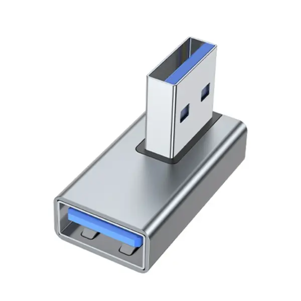 90° USB 3.0 Right Angle Extension Adapter for Laptop - Image 11
