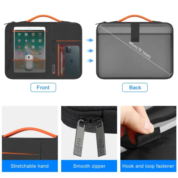 HAWEEL 13-15 Inch Laptop Sleeve With Zipper - Image 2